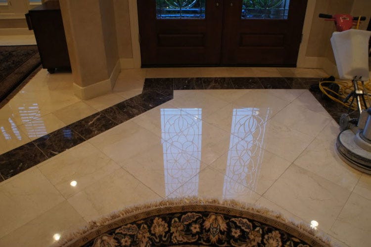 Marble Floor Cleaning. Because of the sensitivity of acid… by Modern