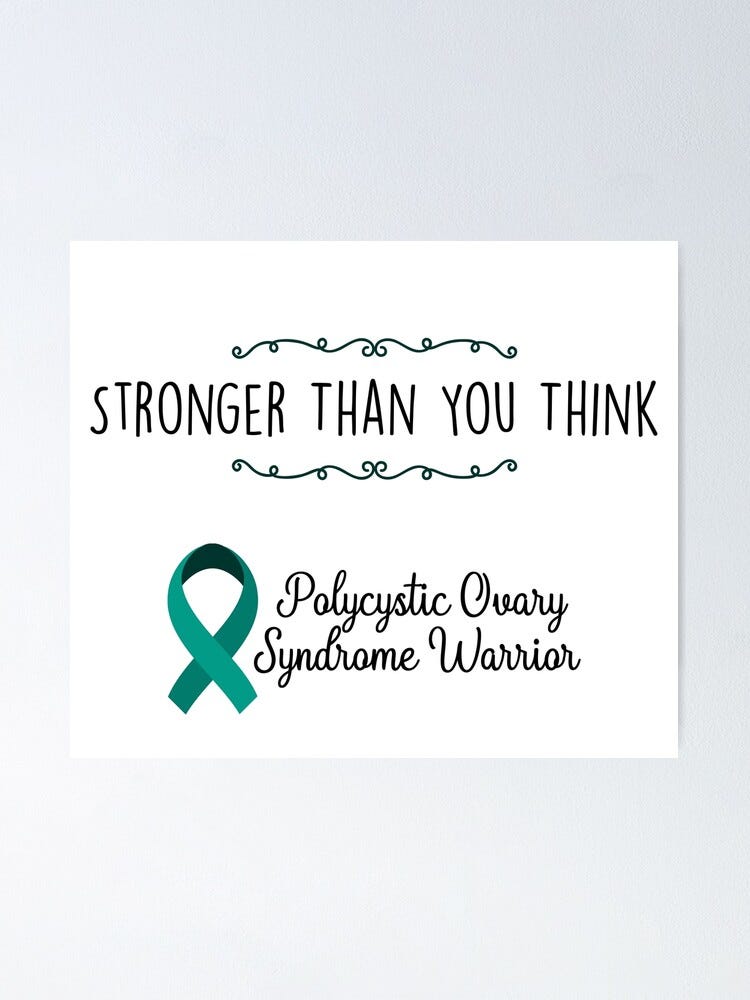 Irregular periods, infertility, acne, excess hair, weight gain? You’re