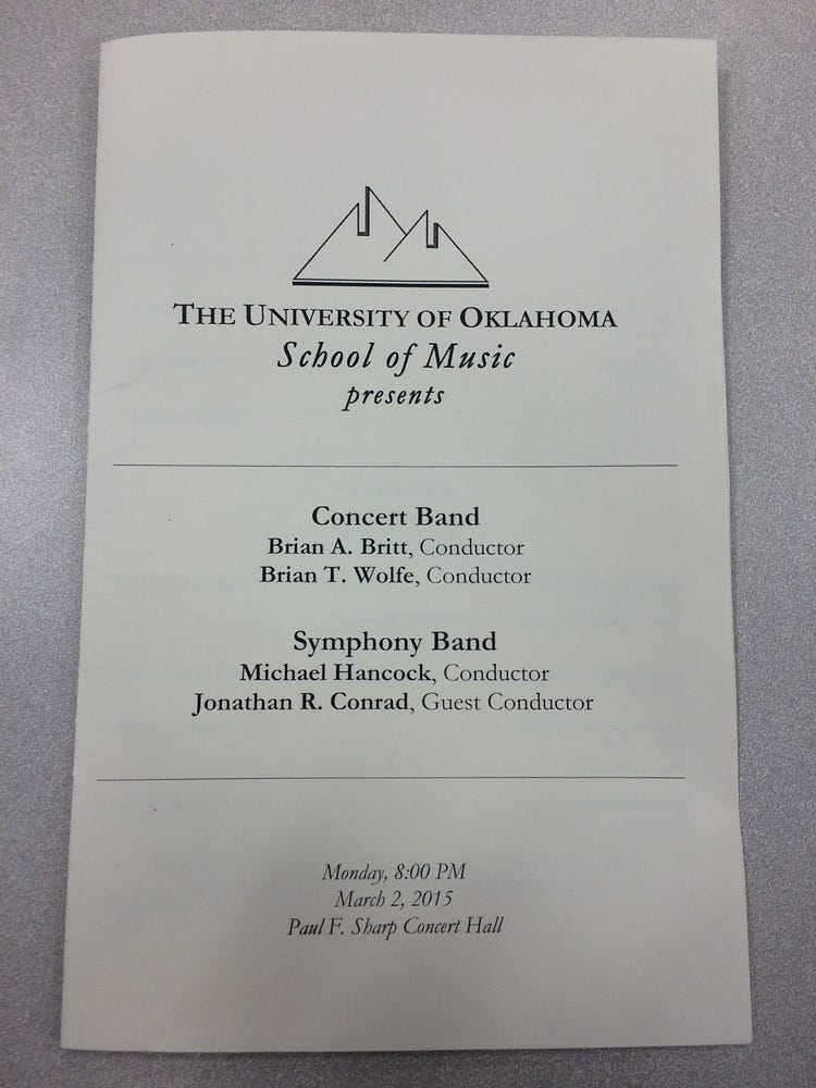 Program of the Event | by Concert & Symphony | Medium