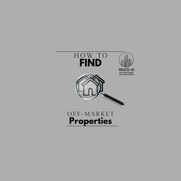 How to Find OffMarket Properties by BJ Marshall, Product Manager of
