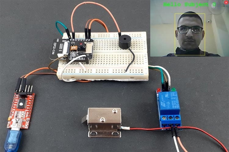 Build a Face Recognition Door Lock with ESP32-CAM
