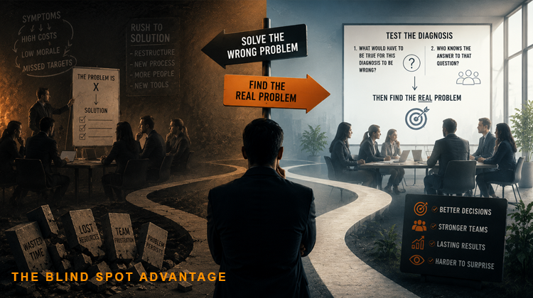 Why Your Team Keeps Solving the Wrong Problem