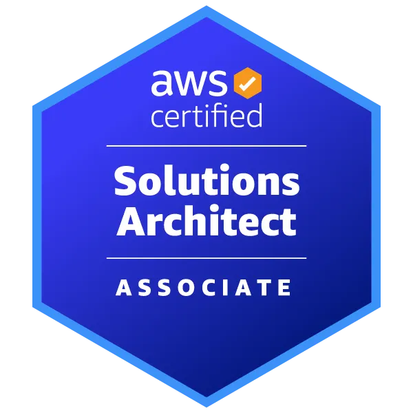 AWS Certified Solutions Architect Associate certificate thumbnail