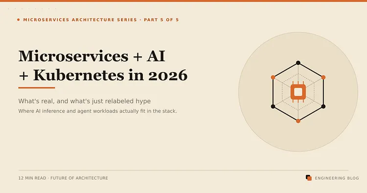 Microservices + AI + Kubernetes in 2026: The Future of Cloud-Native Architecture