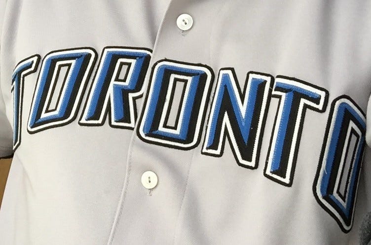 toronto blue jays jersey grey