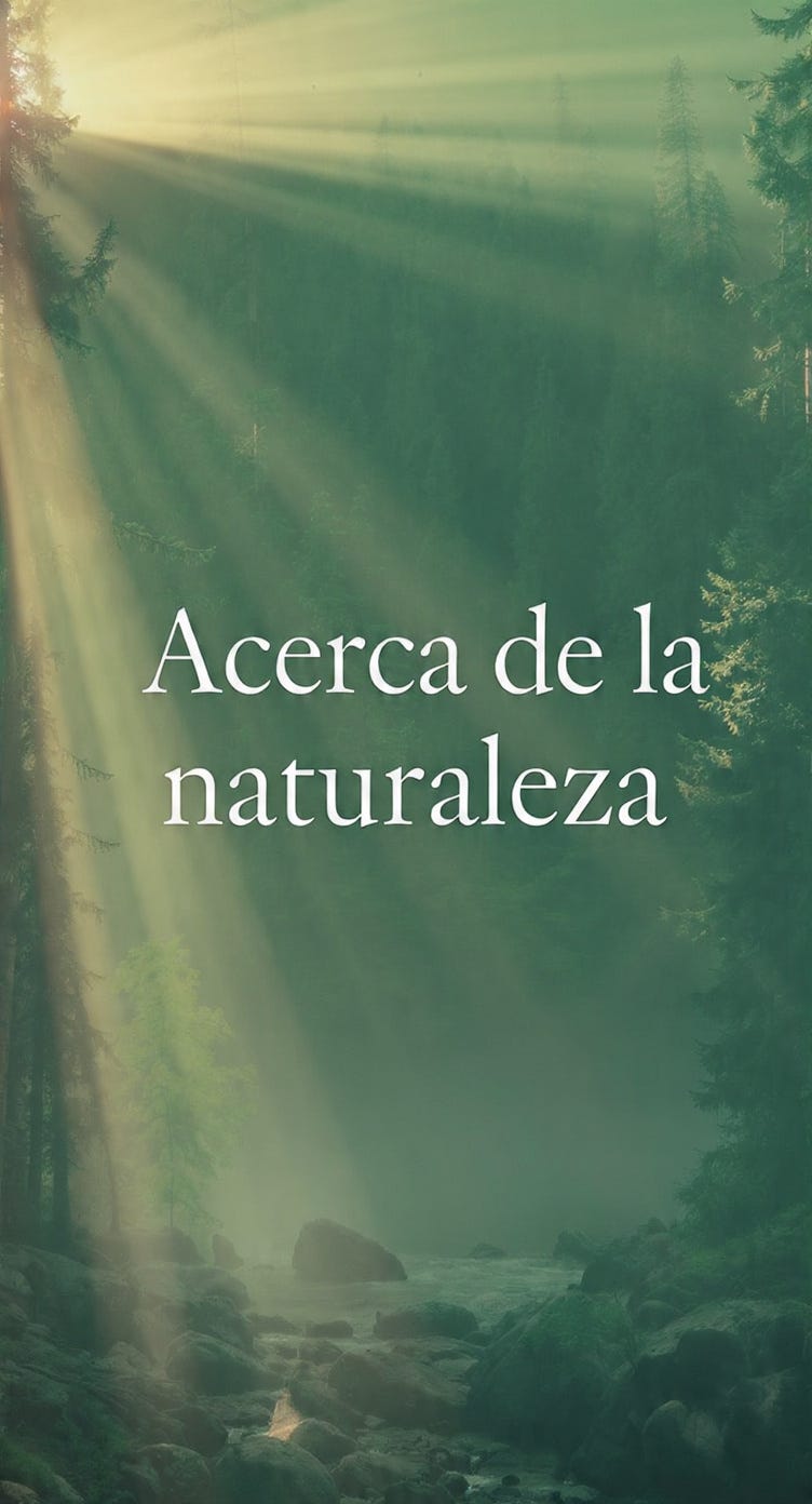 ACERCA DE LA NATURALEZA