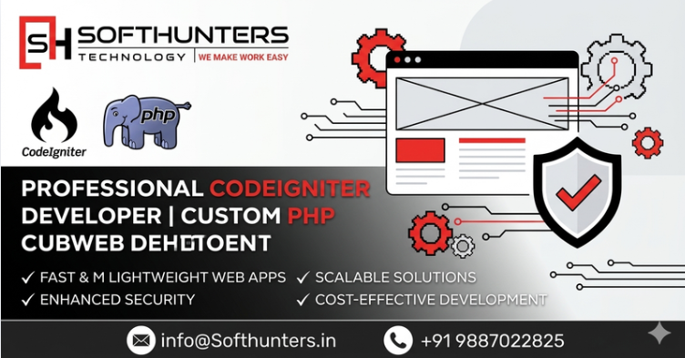 Professional CodeIgniter Developer | Custom PHP Web Development