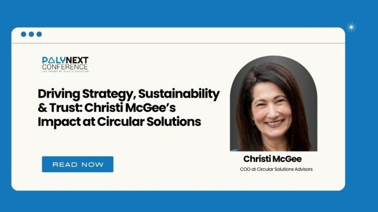 Driving Strategy, Sustainability & Trust: Christi McGee’s Impact at Circular Solutions