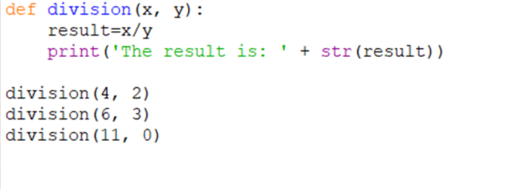 Exception Handling in Python. The program can crash due to the wrong ...
