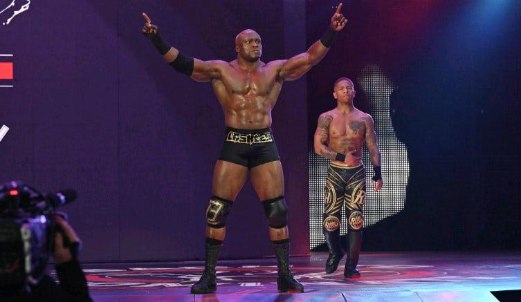 Lio Rush back with Bobby Lashley?