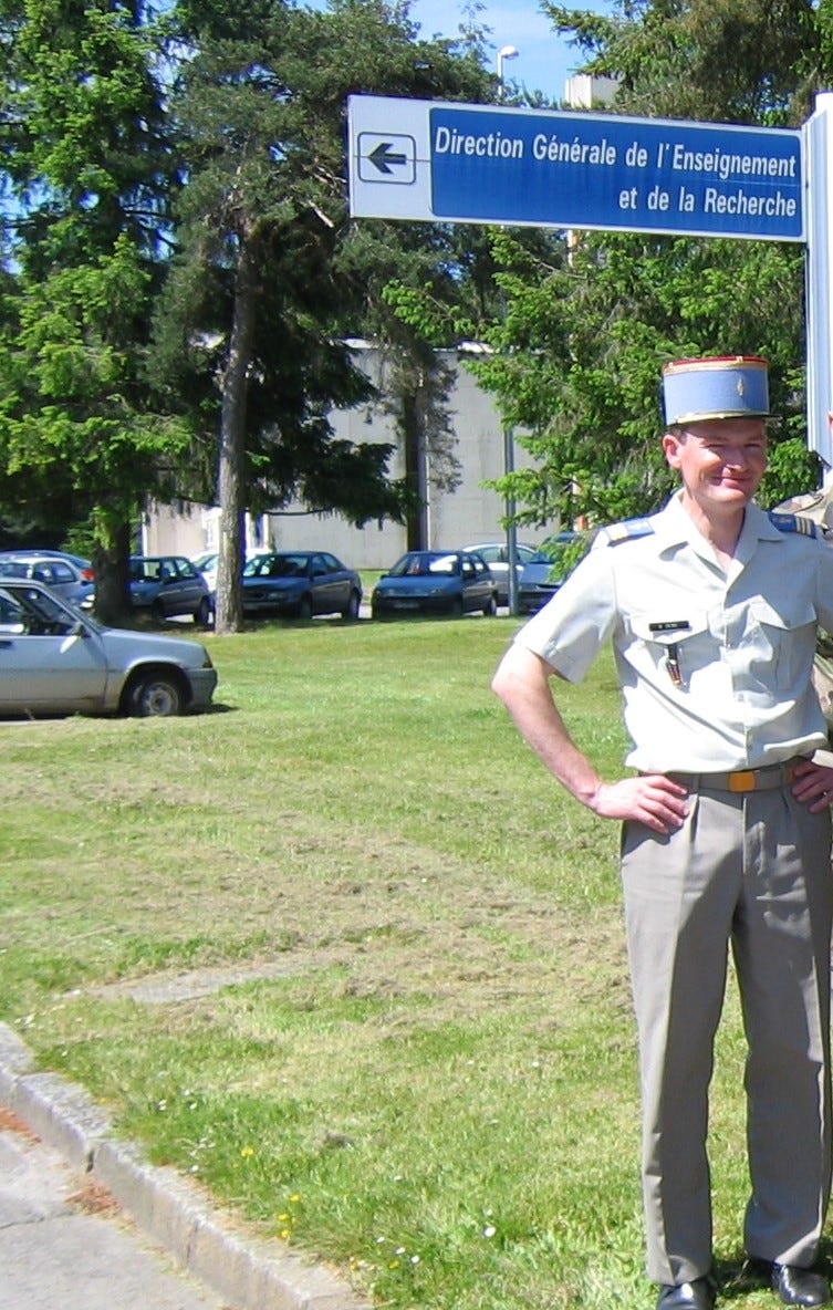 A smart-looking Captain Dominique Demé in 2005 !