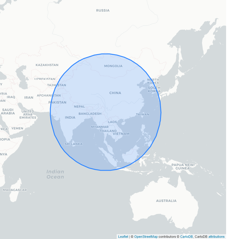 Where is the population center of the world? by Paul Hiemstra