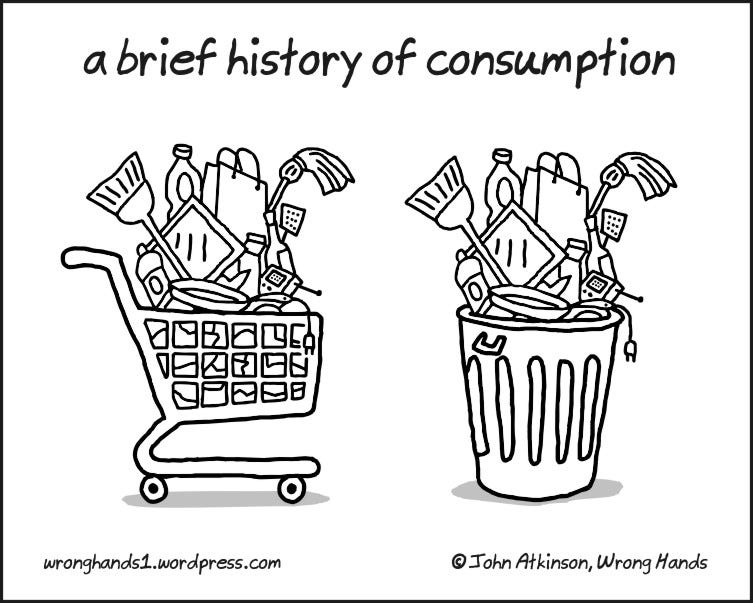 Consumption Draws Working, Consumption and The Environment | by Anna Kaczmarek | Medium
