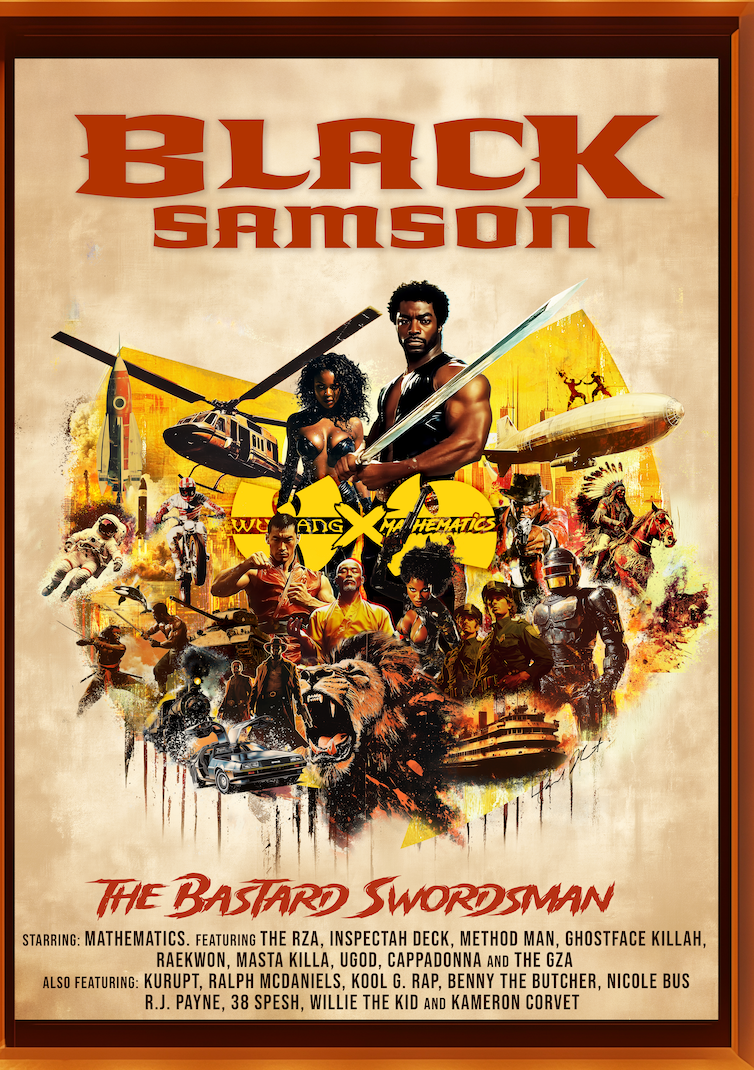 新品★WU-TANG & MATHEMATICS ★RSD2025 Wu-tang X Mathematics · Black Samson - The Bastard Swordsman
