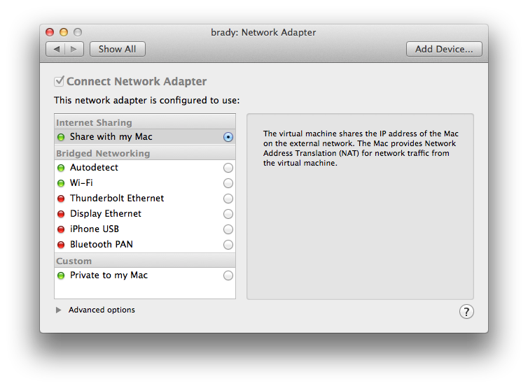Sharing a network between your VMware Fusion Linux guest and your Mac OS X  host | by Patrick R. Donahue | up in atoms | Medium