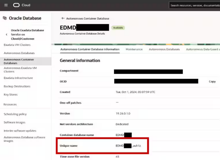 get the ADB@CC info required