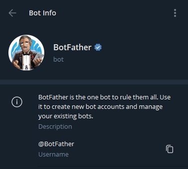 Creating a Bot Account
