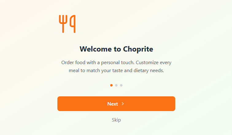 Case Study: ChopRite Customizing Meals, the Right Way