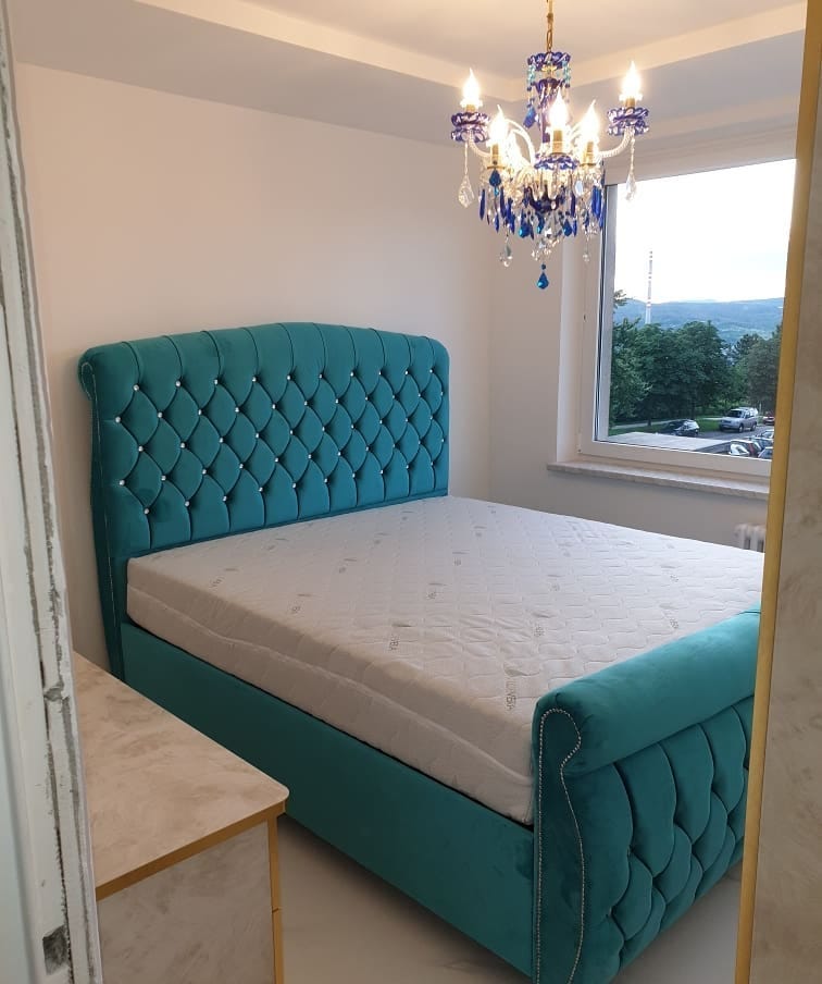 Upholstered Sleigh Bed For Sale Britainsleep.co.uk Britansleep Medium