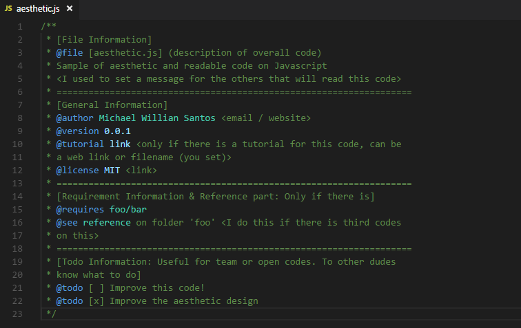 Javascript: Aesthetic and Readable | by Michael Willian | Medium