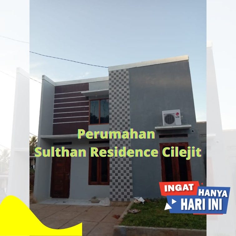 FLASH SALE, CALL 0858-5017-3918, Rumah Asri Siap Huni Sulthan Residence