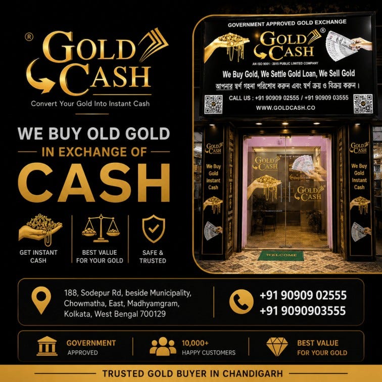 Sell Your Gold in Kolkata — Gold Cash Limited