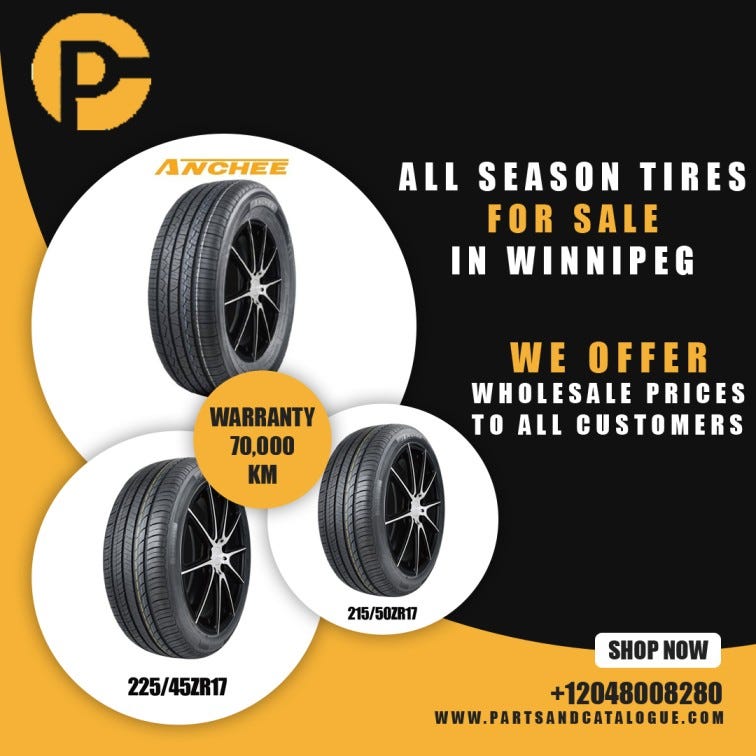 ALL SEASON TIRES FOR SALE IN WINNIPEG Parts Catalogue Medium