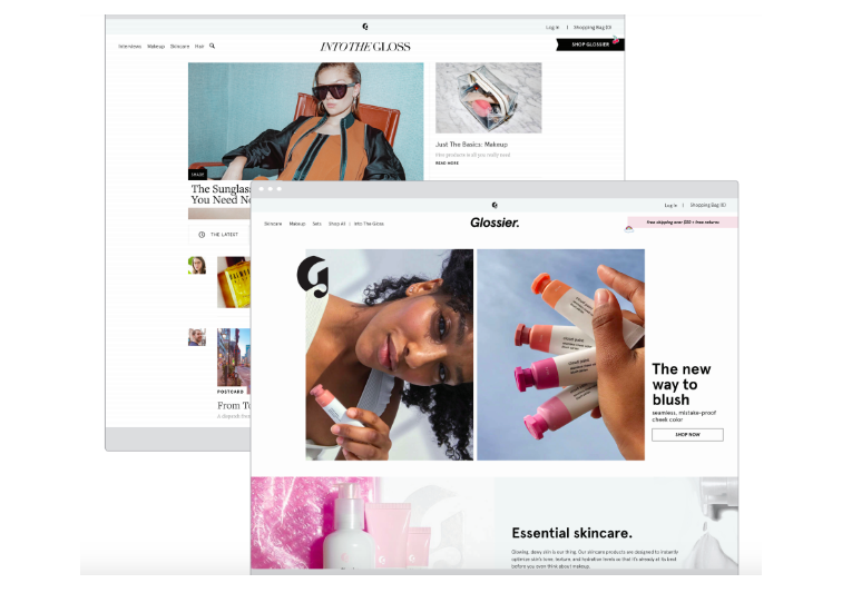 Glossier facebook ads deals