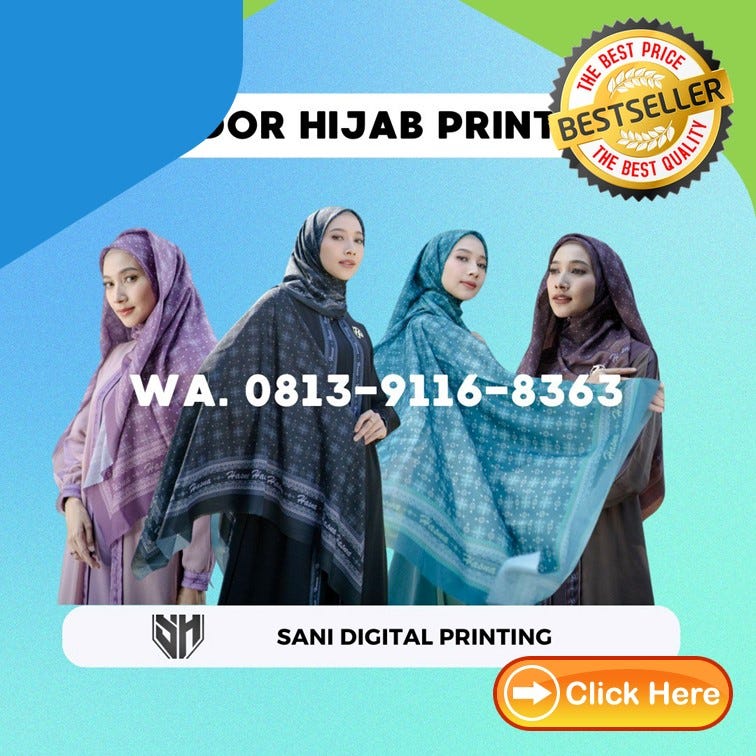 PREMIUM WA. 0822–5771–6941, HARGA jilbab motif dari empat terbaru
