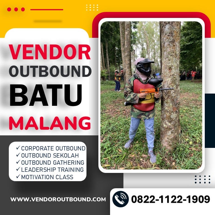 Paket Outbound, Rafting & Paintball di Batu Malang | 1 Vendor, Semua Beres