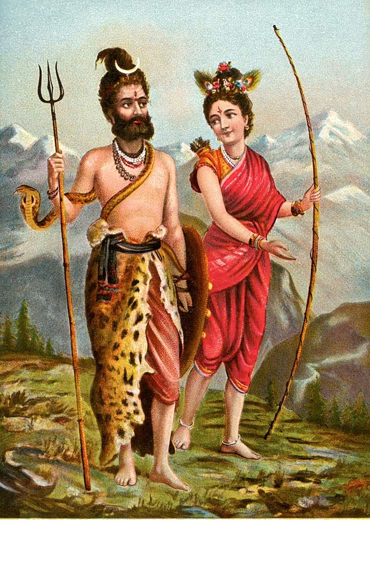 When Shiva Became a Hunter: The Story Behind Kirat Bhilli(What is Happening in This Painting)
