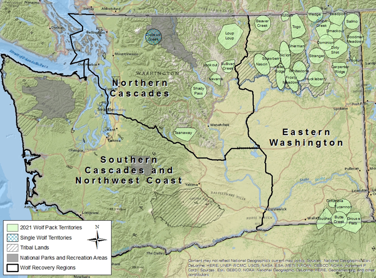 Pack territories A wolf’s “neighborhood” and how they use it by The