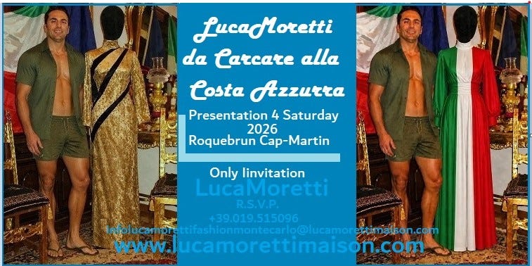 Luca Moretti L’Éternel Prestige du Cavaliere de la Couture de Carcare à la Côte d’Azur