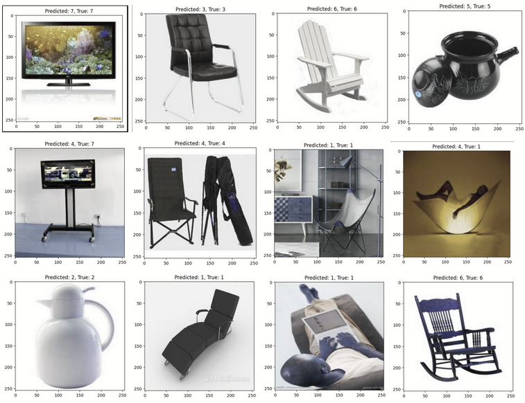 Automatic Classification of Furniture and Home Goods Images using