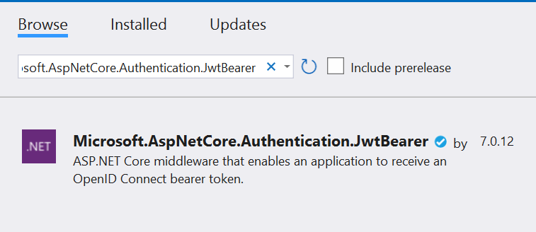 BearerToken: The new Authentication handler in .NET 8 – Tore