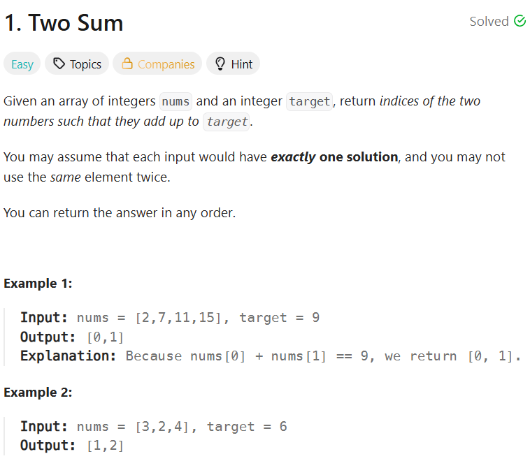 Wanna Know how to Solve THE TWO SUM coding problem?Here’s 3 simple way ...