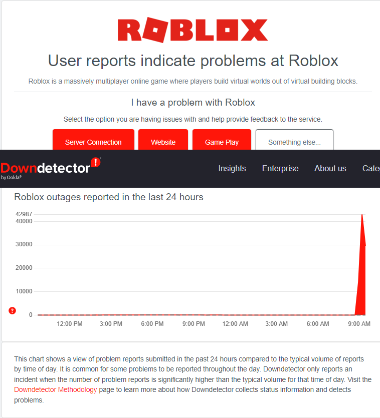Roblox Back Online After 3-Day Outage