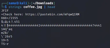 Strings Output