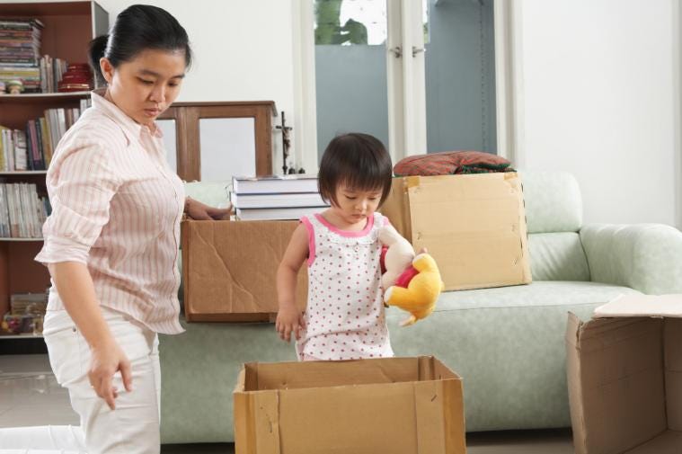 How Can Moving Home Affect Children From Different Ages? The