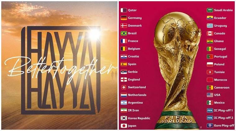 Top fifa world cup songs 2022. 1.Davido Hayya Hayya (Better Together)” | by  Naijacrush | Medium