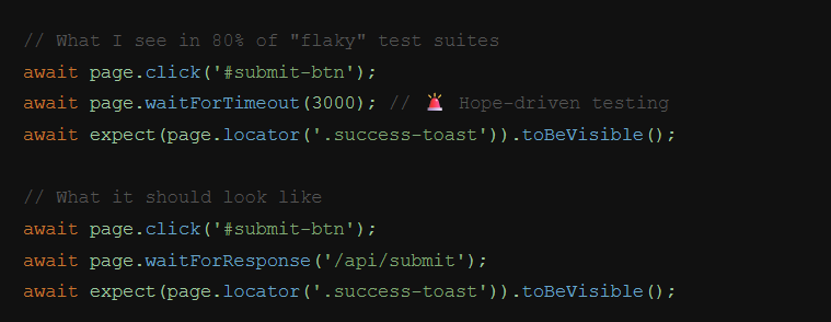 Flaky Tests Don’t Lie.