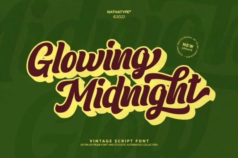15 Best Retro Fonts to Perfect Your Designs by Medium