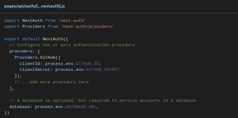 Google Provider com NextAuth.js. Começamos instalando o NextAuth em ...