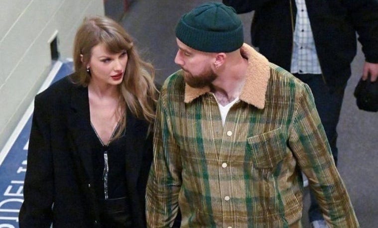 The End Game in The End Zone?. Travis Kelce is the 13th boyfriend, but… |  by Hani Syafaah | Feb, 2024 | Medium
