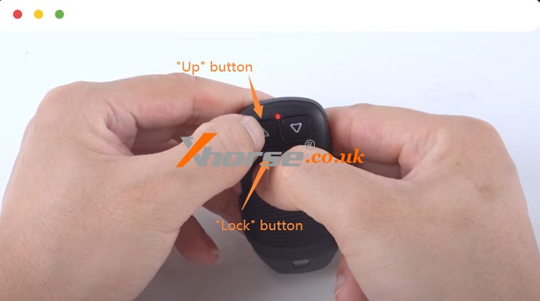 Xhorse Masker Garage Remote User Manual: Regenerate Rolling Code ID