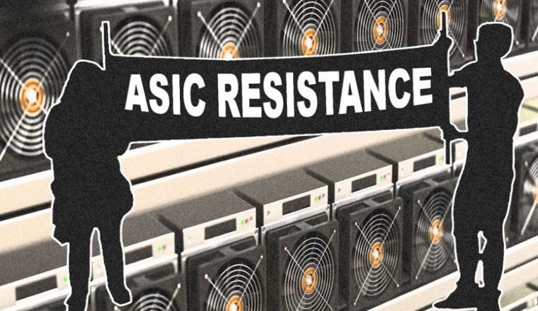 The big controversy: What is ASIC-resistance? | by Cryptomine | The Capital  Platform | Medium