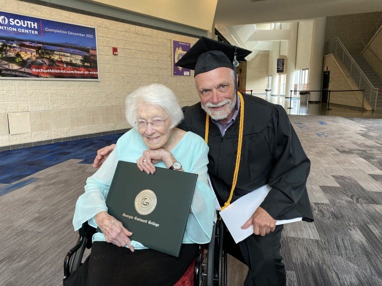 Heartwarming Story of Sam Kaplan’s Graduation at 72. by Freda Savahl
