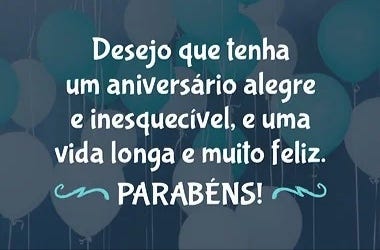 Mensagem de Aniversário de Familiares para Aniversariante - Mensagens de  Aniversário