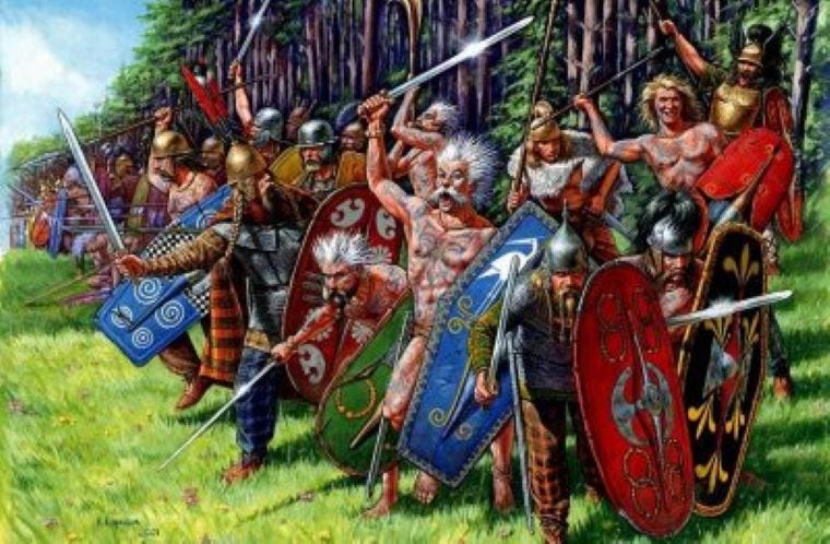 A Brief History of Ireland's First People  Celtic warriors, Warrior woman,  Celtic ireland