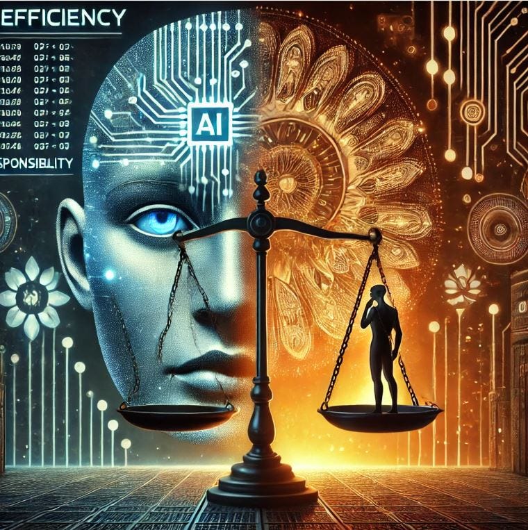 When AI Finishes Efficiency, What Is a Human Still Worth?